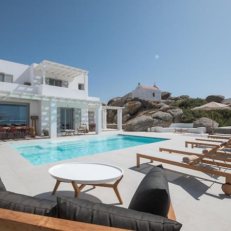 Villa Petra Mare Above Mykonos Town Private Pool Zewnętrze zdjęcie