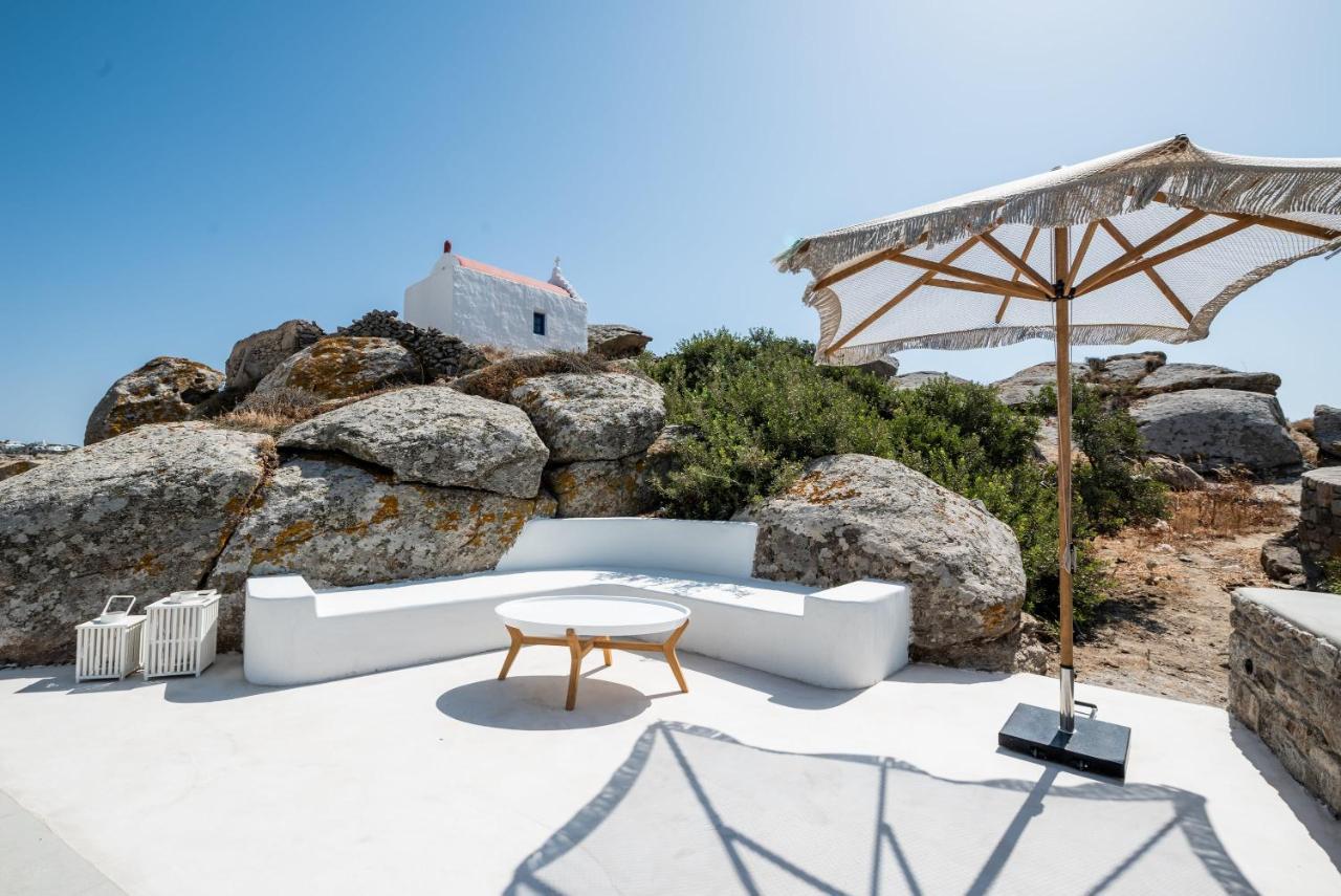 Villa Petra Mare Above Mykonos Town Private Pool Zewnętrze zdjęcie