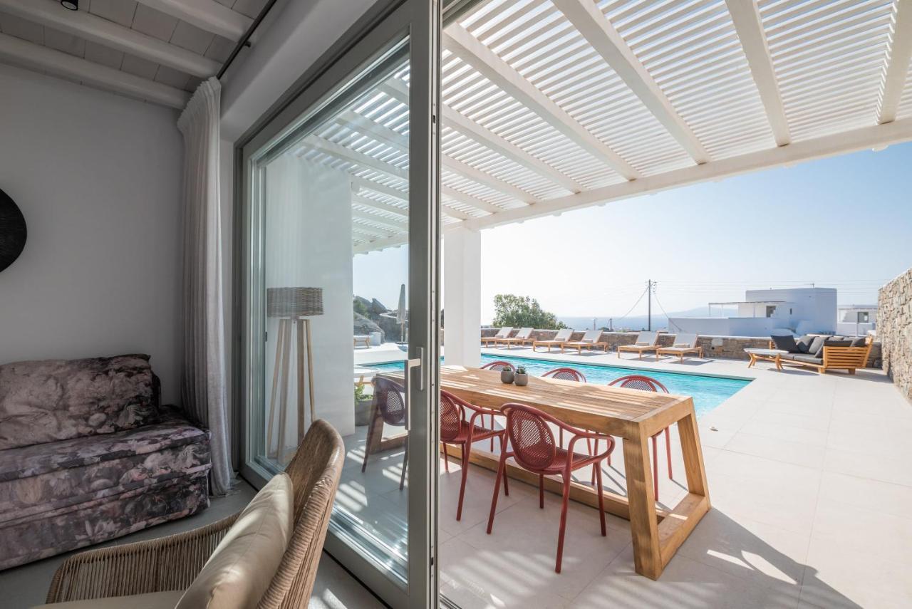 Villa Petra Mare Above Mykonos Town Private Pool Zewnętrze zdjęcie
