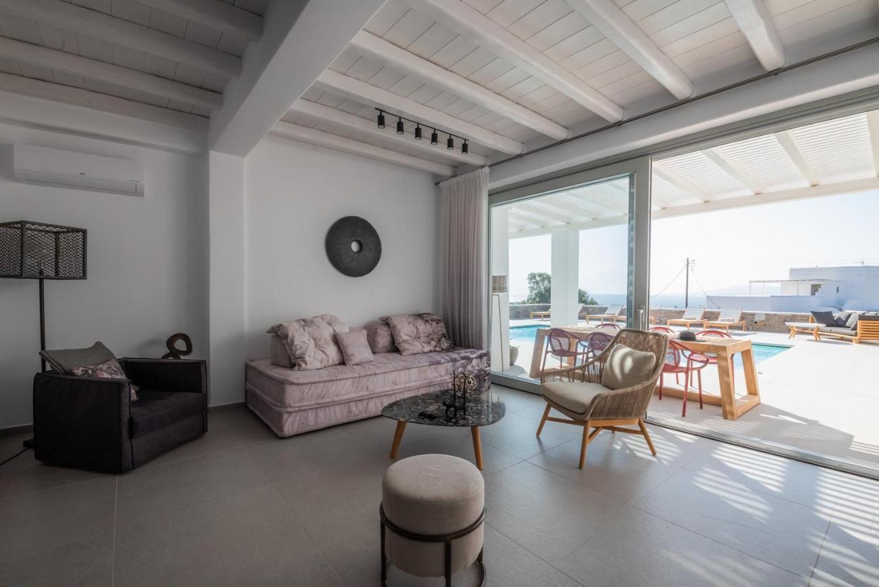Villa Petra Mare Above Mykonos Town Private Pool Zewnętrze zdjęcie